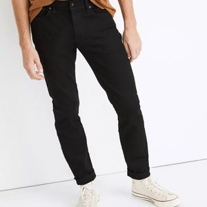 Madewell Men's Athletic Slim Black Wash Jeans W 33 X L 32